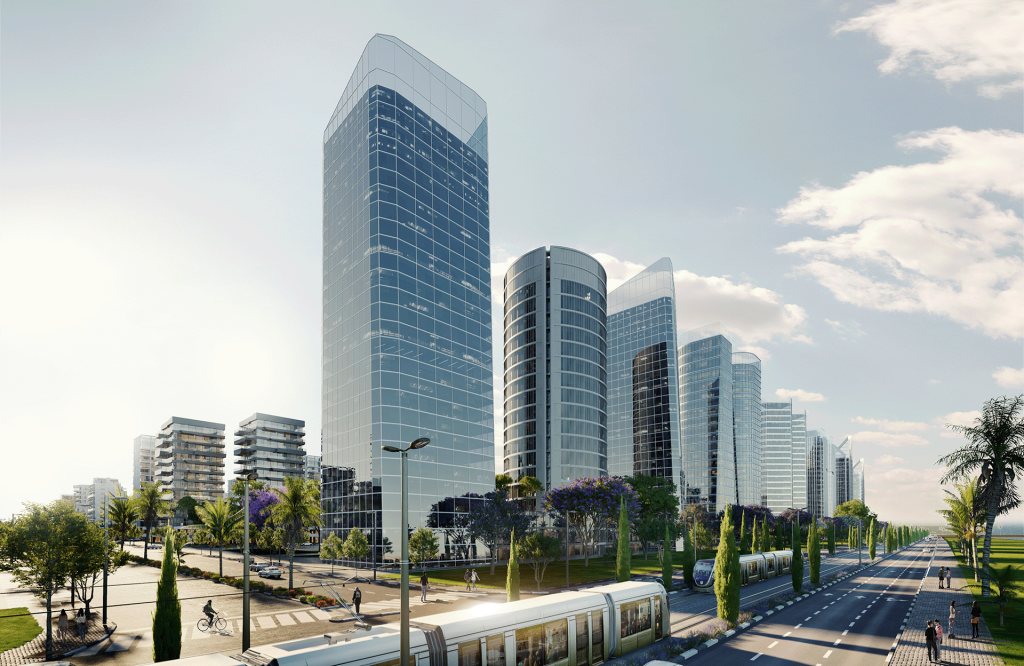 מרכז העסקים הבא של ישראל - מתחם ה 1000- קרקעות לעסקים ומשרדים